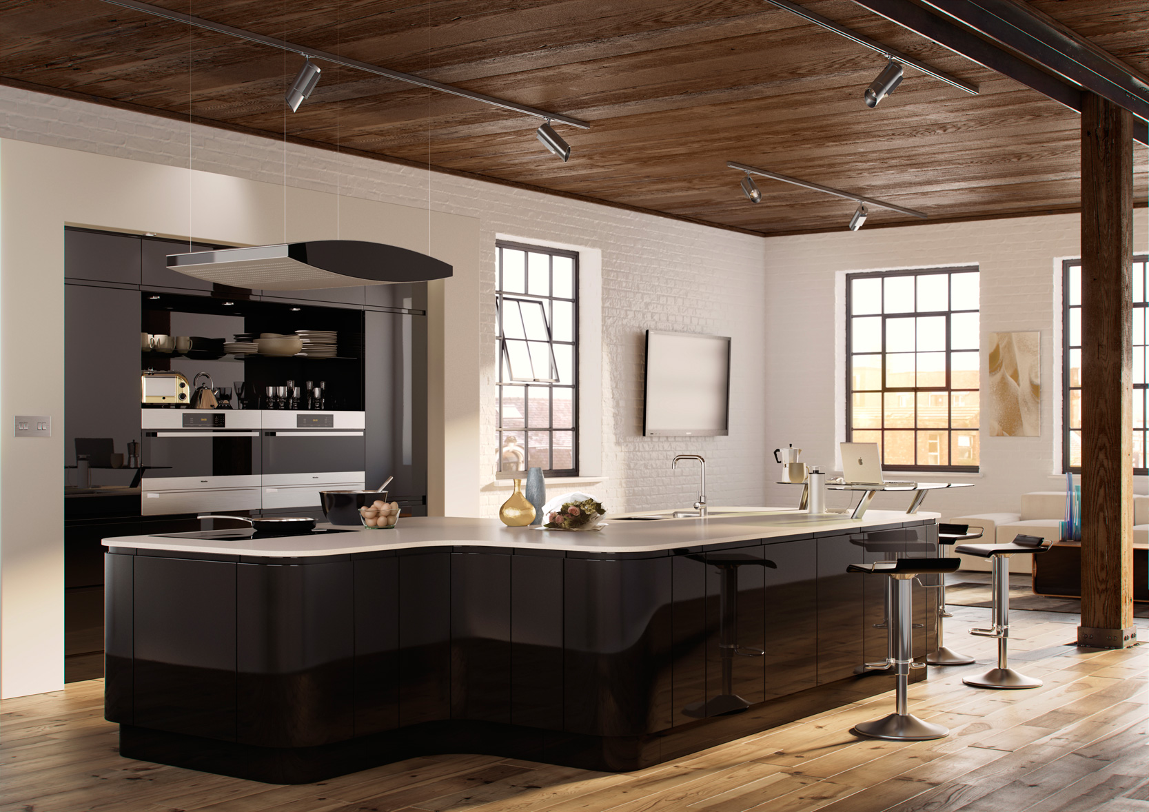 modern kitchen from MLS